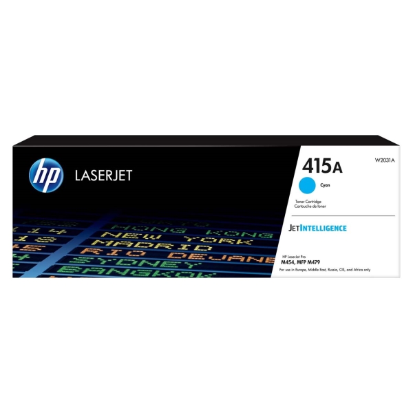 Картридж для лазерного принтера HP Cyan W2031A