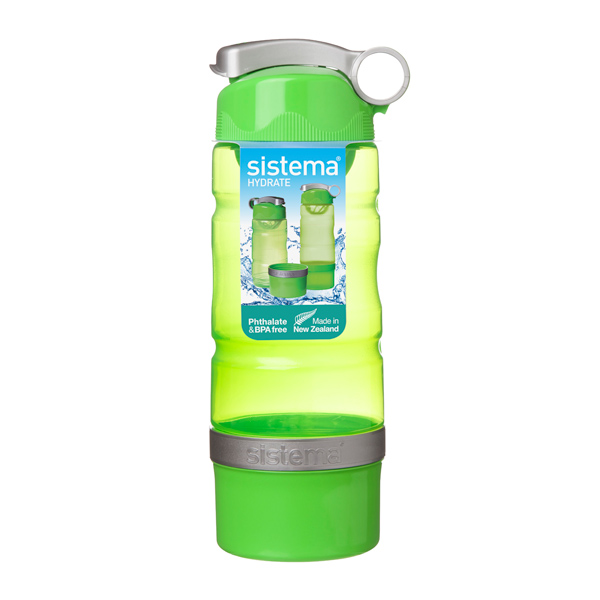 Бутылка спортивная Sistema Hydrate Sport Fusion 615мл Green (535)