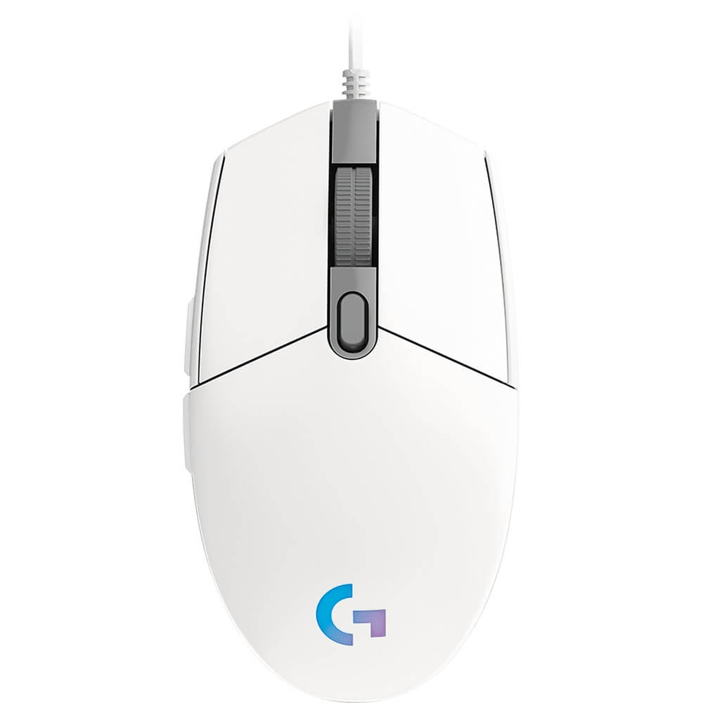 Компьютерная мышь Logitech G102 Lightsync белый (910-005824)